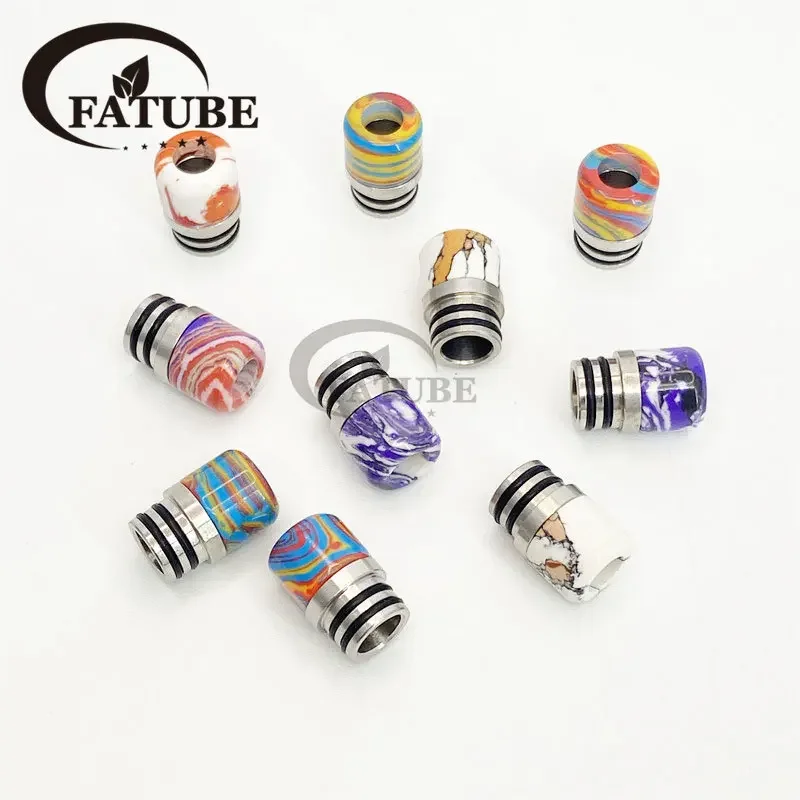 Drip Tip Resin - 1 STKS/10 STKS 510 Rvs Hars