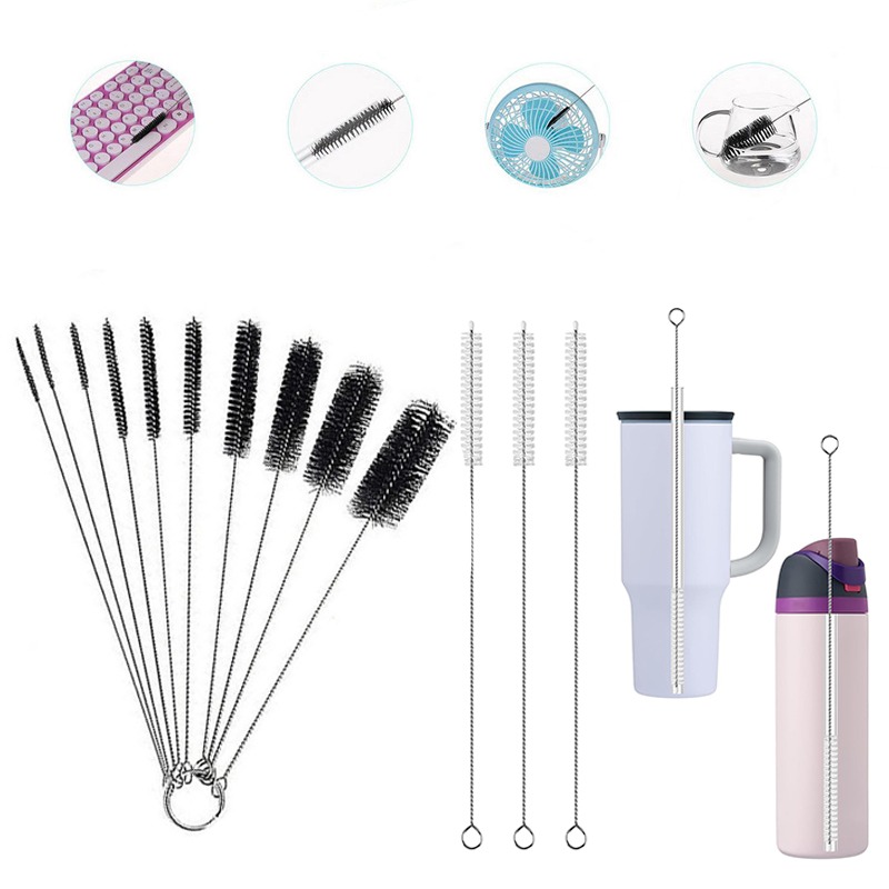 Weed Vaping Accessories - Rietje Reinigingsborstelset Herbruikbare buis Pijpreiniger Nylon
