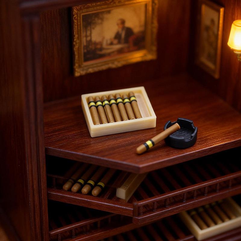 Vape Decoration - 10 Stuks Fantasiespel Speelgoed 1/12 Poppenhuis