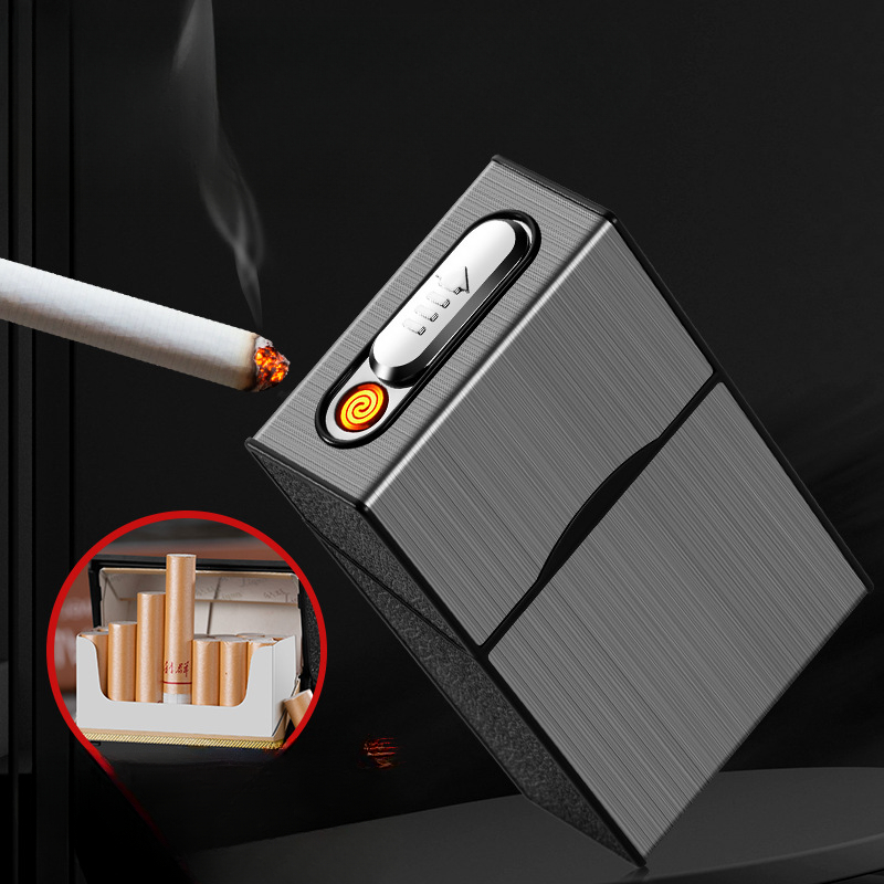 Accessories Experts Vape - 2-in-1 20 sigarettenkoker Aanstekerkoffer USB oplaadbare