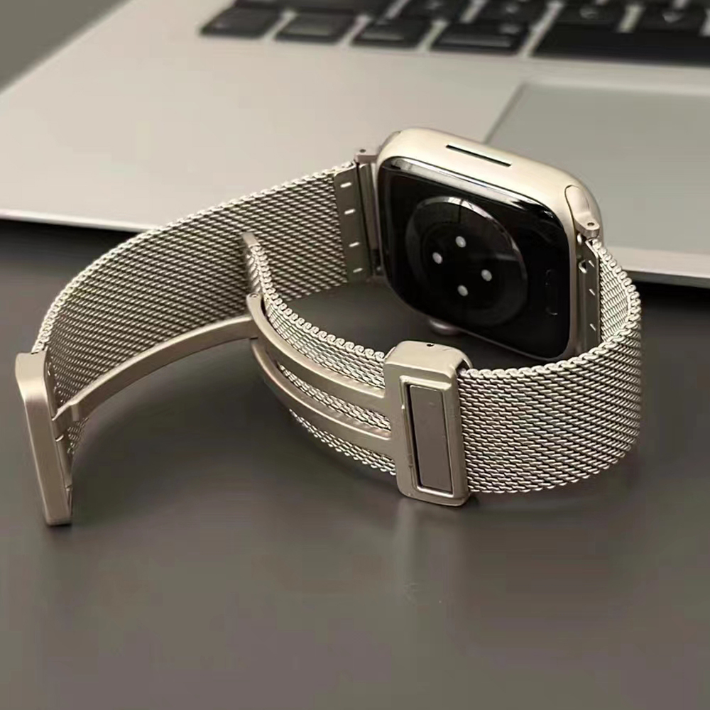 Mesh Coil Strip - Loop Mesh Band voor Apple Watch