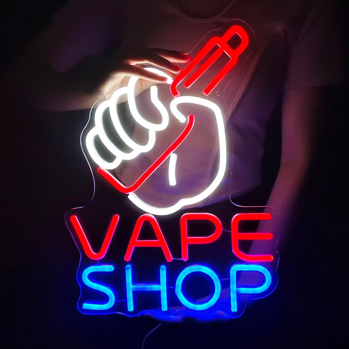 Vaping Store - VAPE Shop Neonbord voor rookwinkel LED
