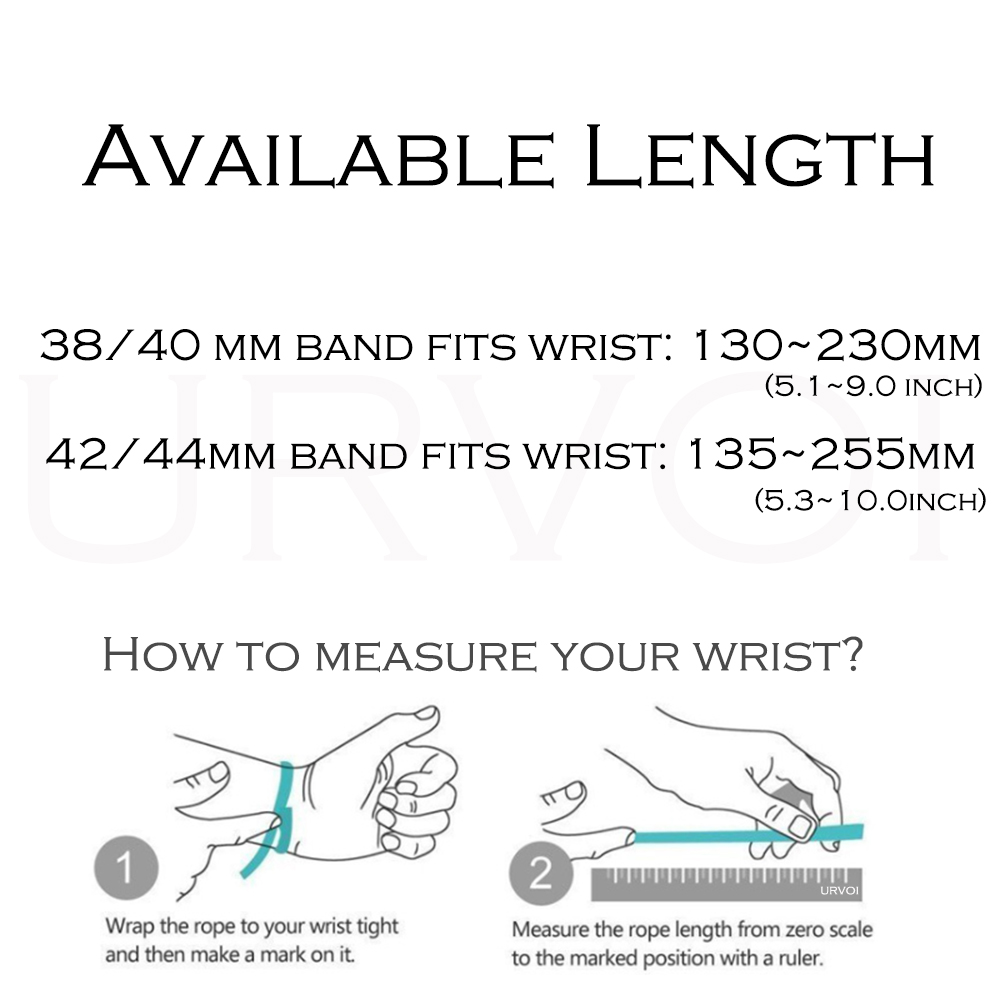 URVOI Mesh band voor Apple Wat - Mesh Coil Strip recensie en prijs