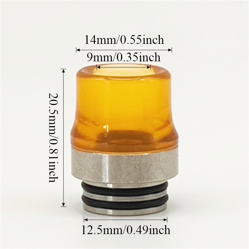 1Pc 810 Wide Bore Drip Tip met - Drip Tip Resin recensie en prijs