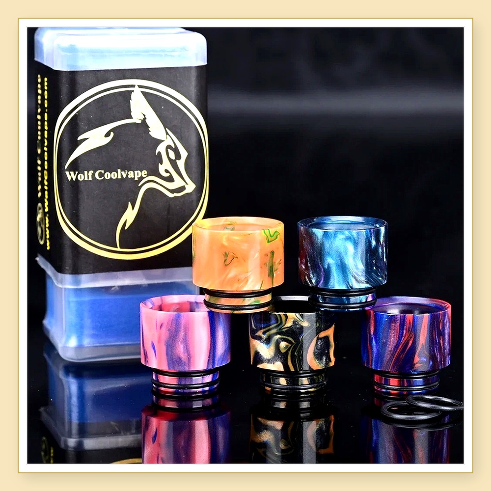 Wolfcoolvape 810 Drip Tips - S - Drip Tip Resin recensie en prijs