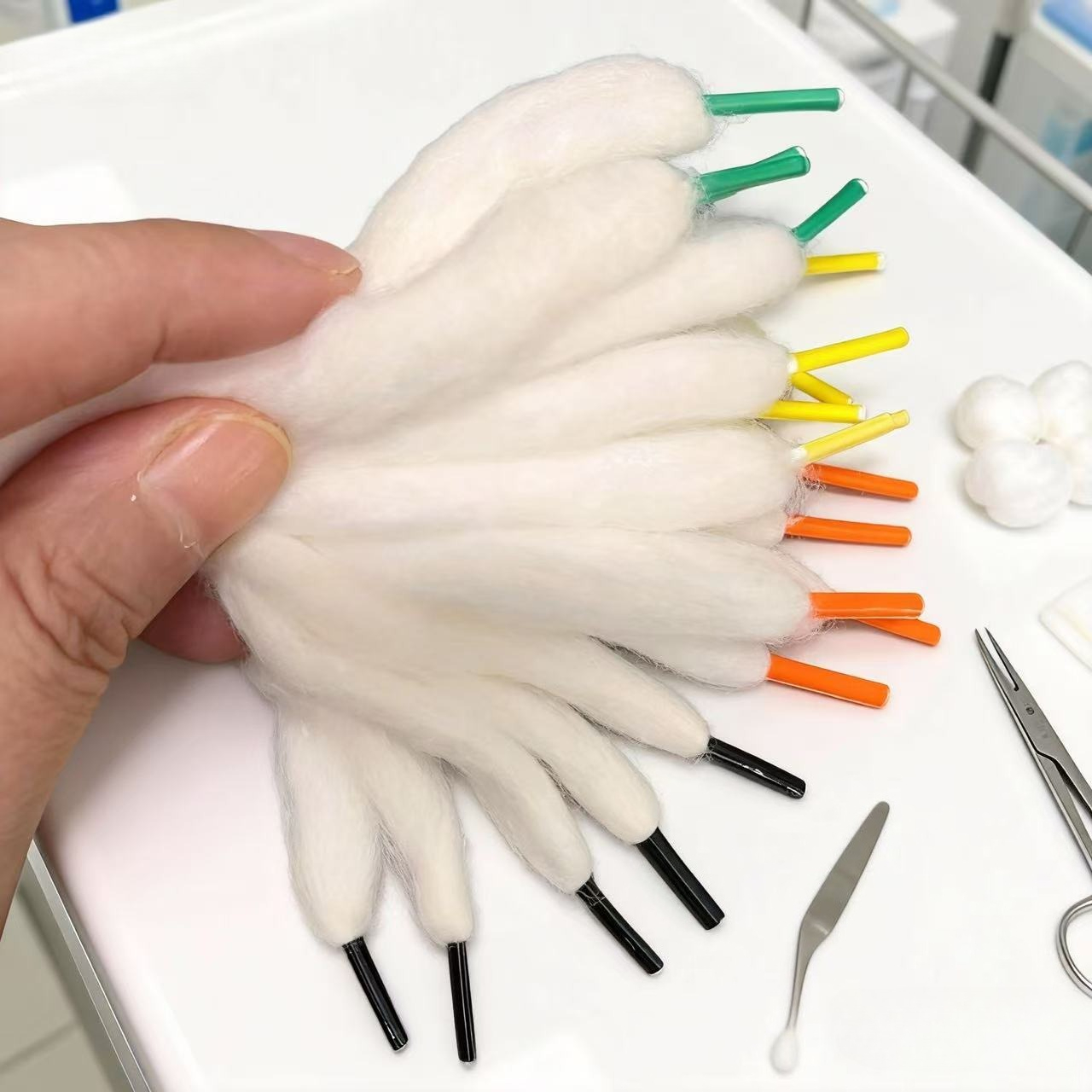 3,0/2,5 mm kunststof kop van b - Cotton Wick Organic recensie en prijs