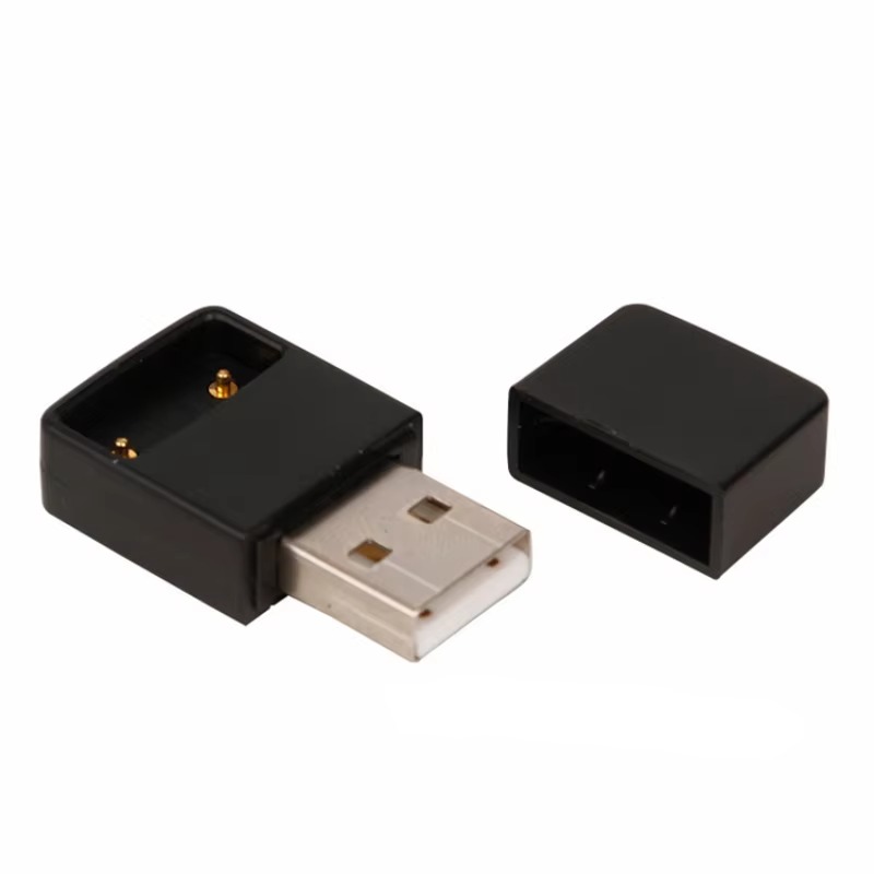 Draagbare zwarte USB-batterijl - Vaping Goods recensie en prijs