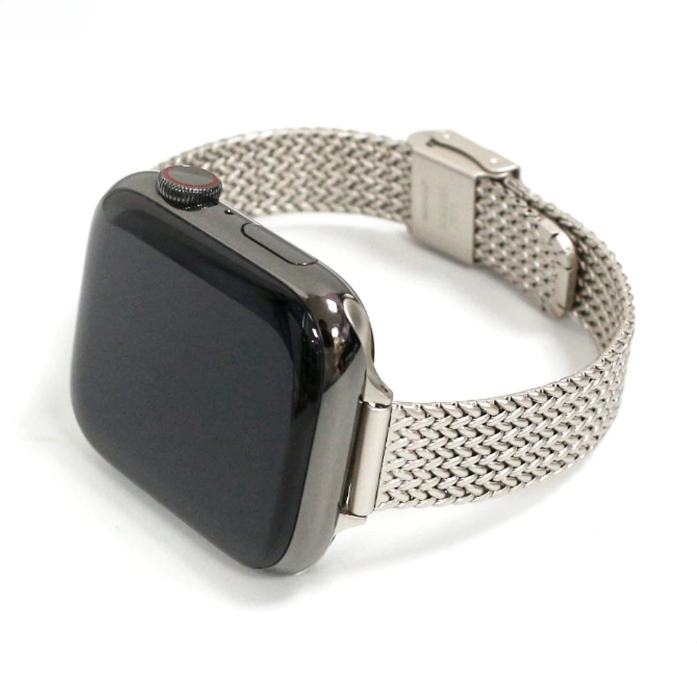 Band voor Apple Watch Series 9 - Mesh Coil Strip recensie en prijs