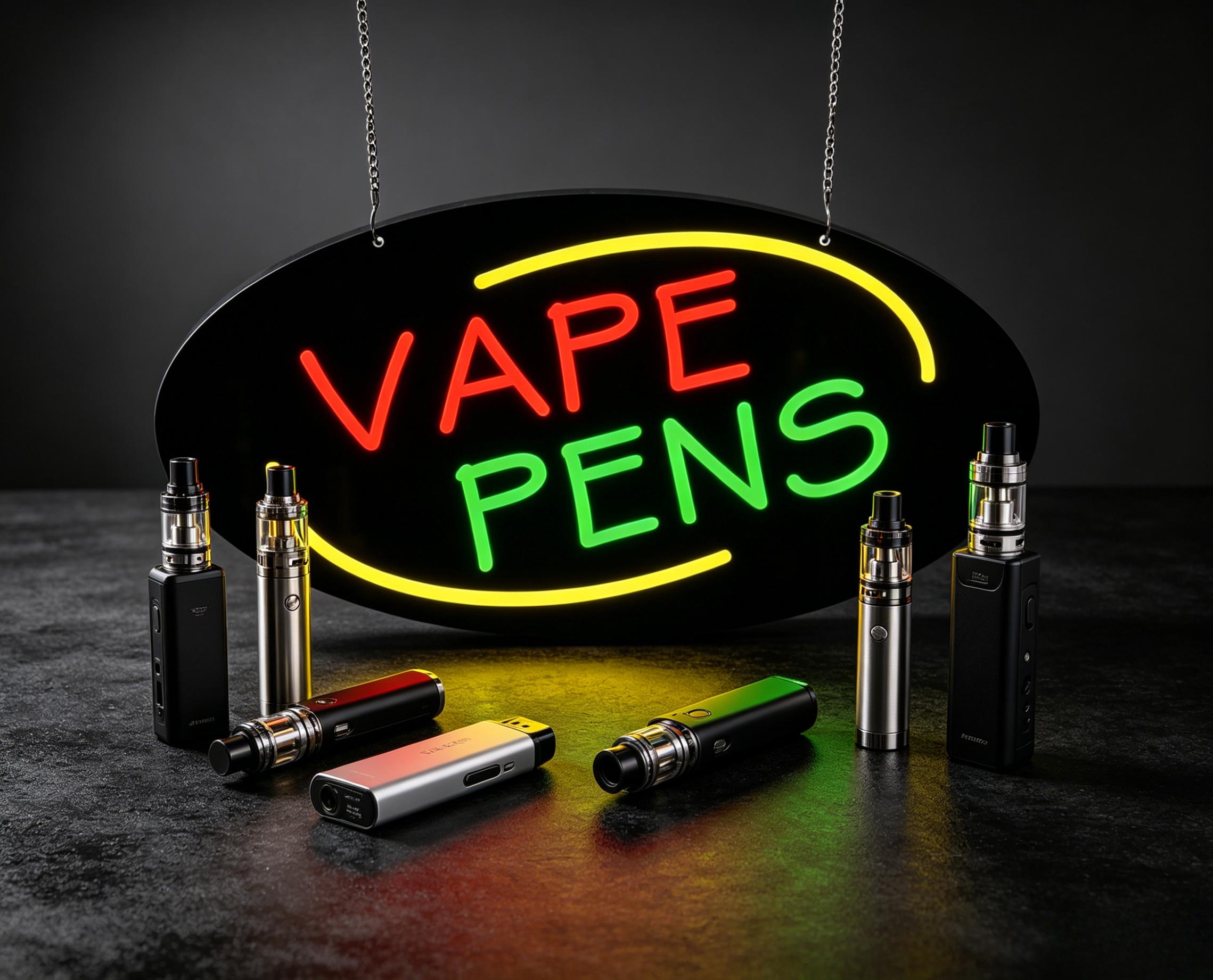Vape Pens Neon Sign Dimbaar LE - Vaping Store recensie en prijs