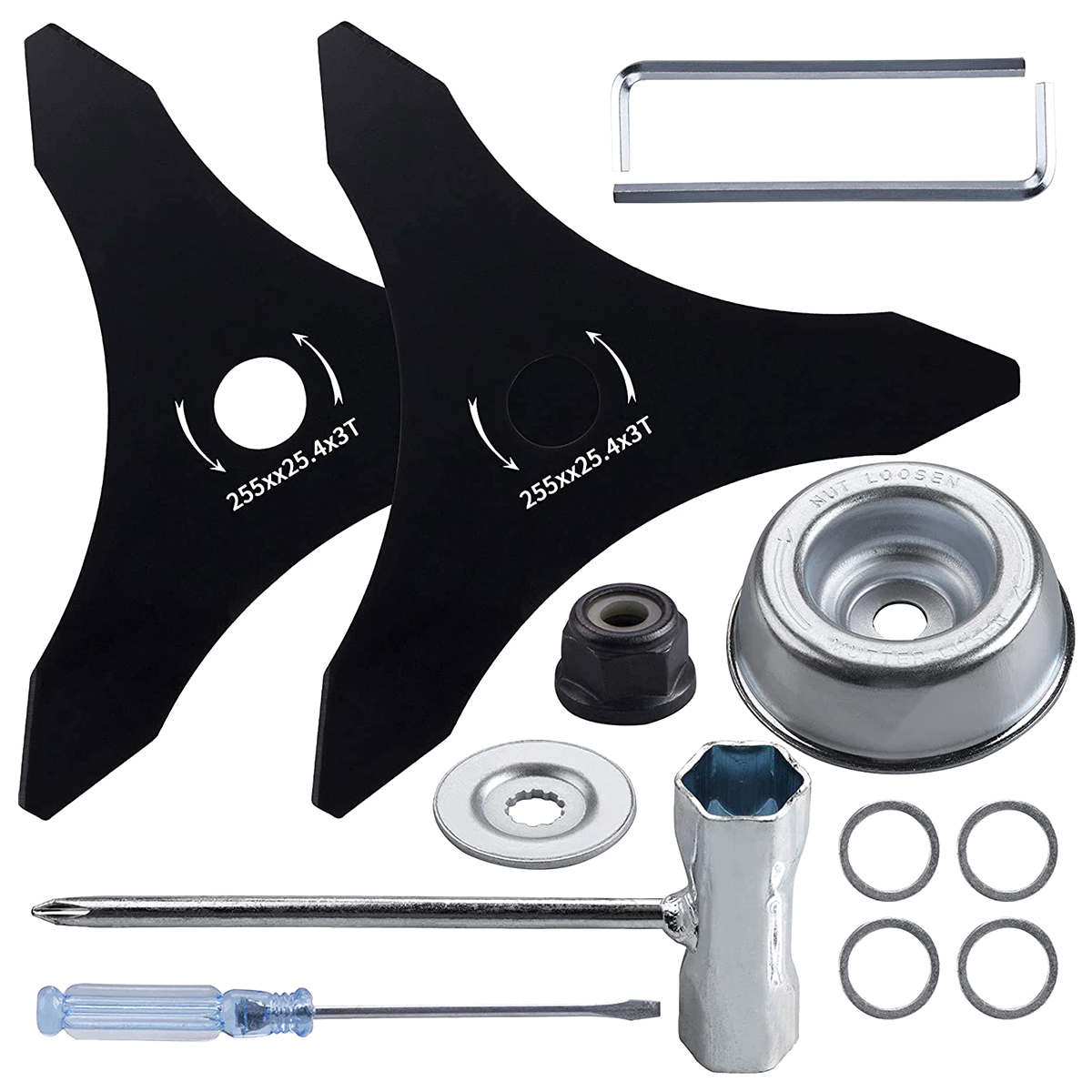 3 Tanden Bosmaaier Mes 255 Mm/ - Dry Herb Vaping Accessories recensie en prijs
