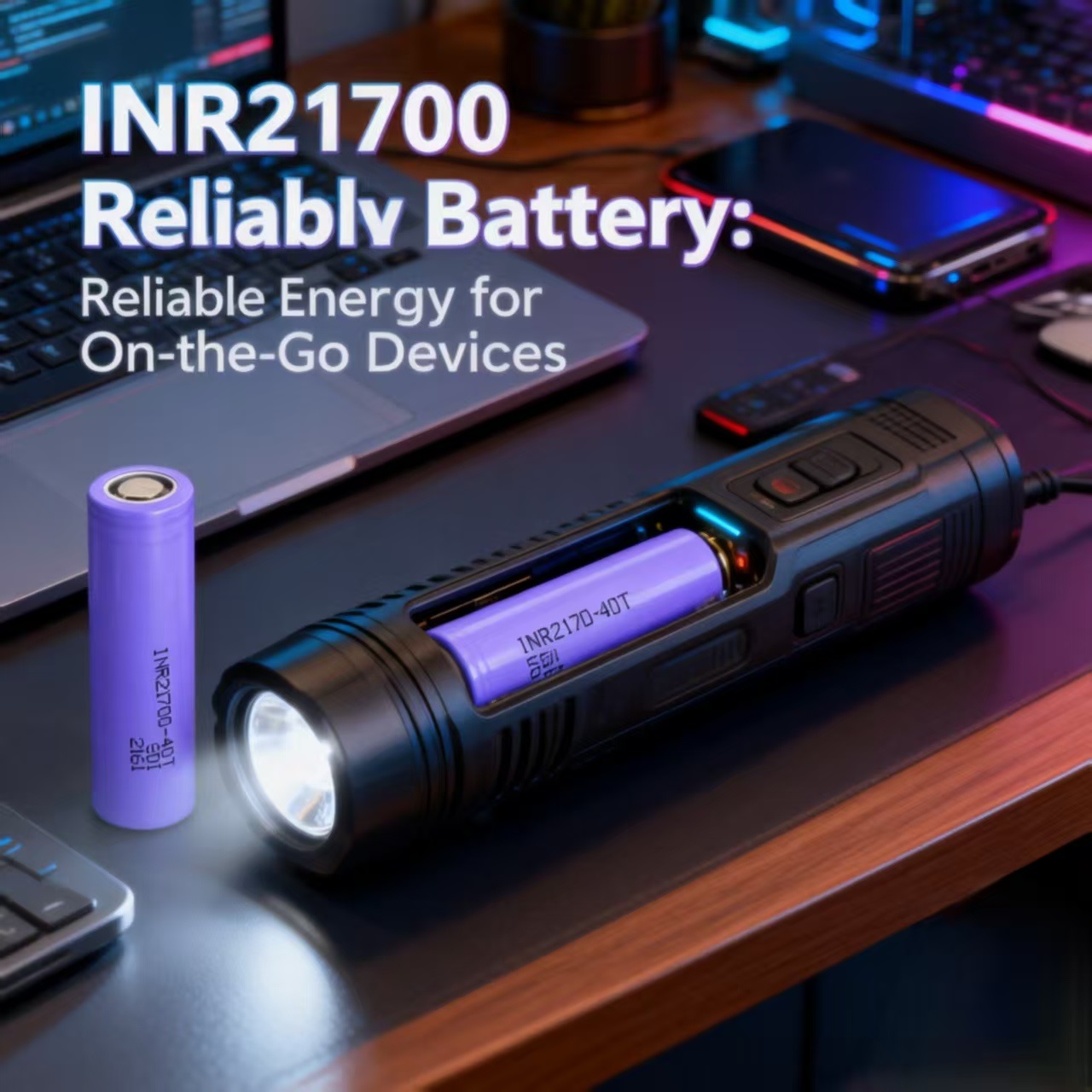 INR21700 4000mAh 3,7V oplaadba - Vaping Goods recensie en prijs