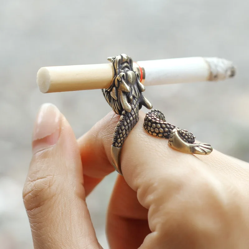 Retro Draak Sigarettenhouder R - Vape Ring recensie en prijs