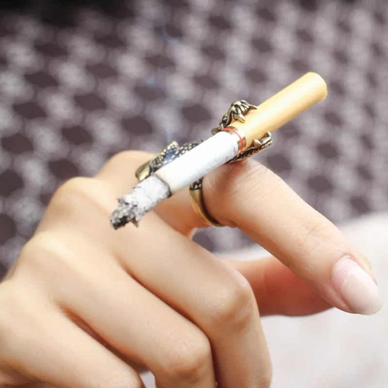 Retro Draak Sigarettenhouder R - Vape Ring recensie en prijs