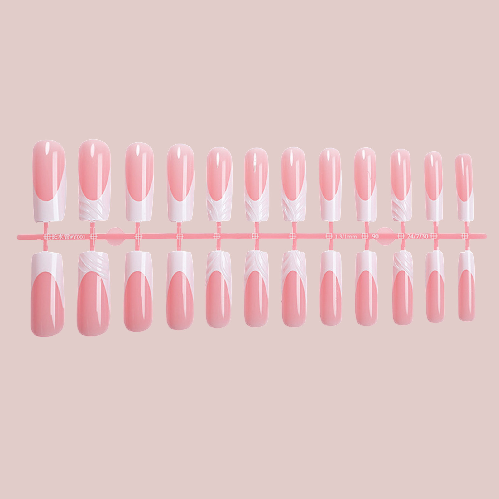 24 Stuks Lange Vierkante Nagel - Drip Tip Resin recensie en prijs