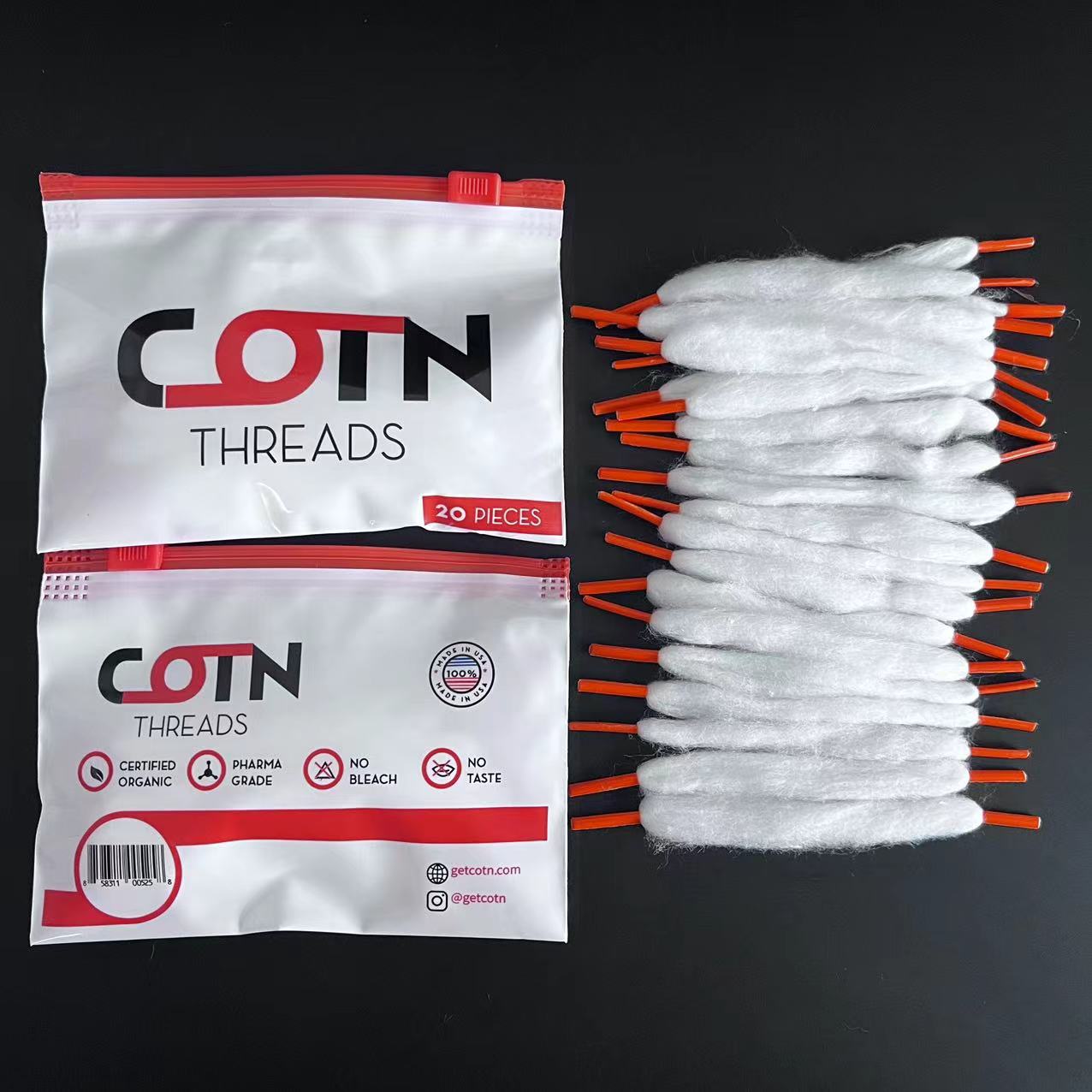 10Bag Cotn Wick Voorgebouwd Bi - Cotton Wick Organic recensie en prijs