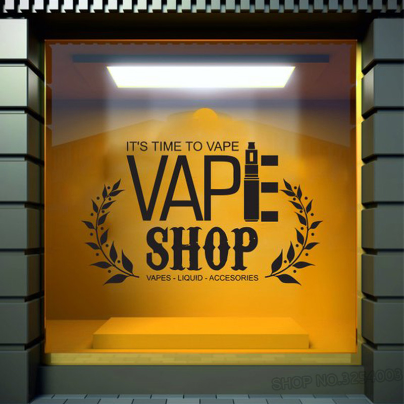 Vape Winkel Woorden Muurtattoo - Vaping Store recensie en prijs
