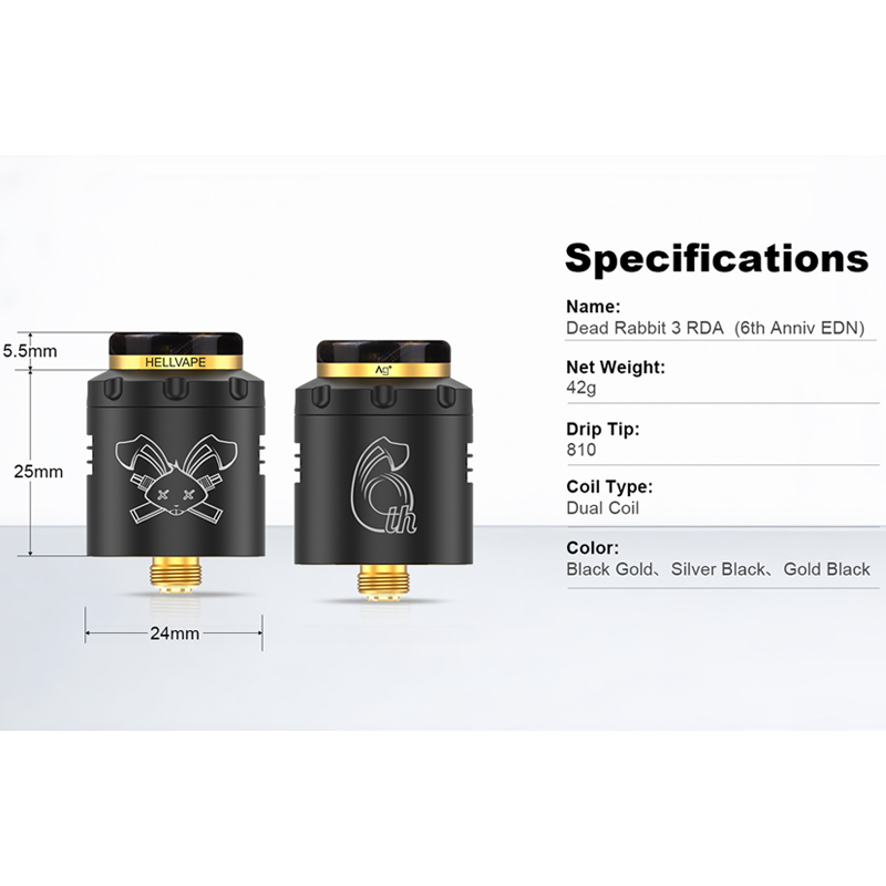 Originele Hellvape Dead Rabbit - Vape Coil Replacement recensie en prijs