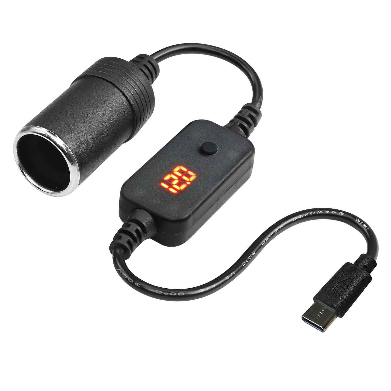 1pc 5V 2A USB Naar 12V Sigaret - Accessories Experts Vape recensie en prijs