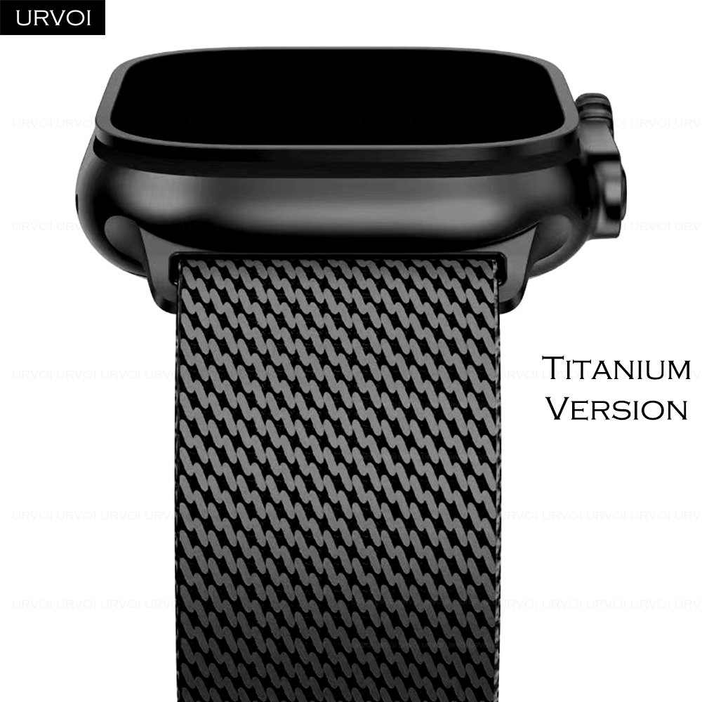 URVOI Titanium Milanese lus vo - Mesh Coil Strip recensie en prijs