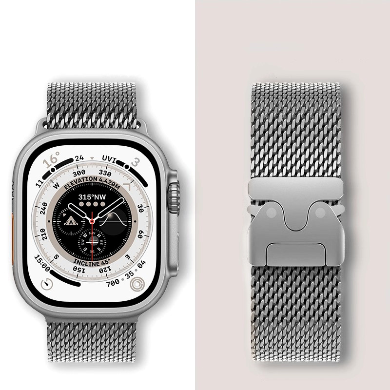 Milanese lusband voor Apple Wa - Mesh Coil Strip recensie en prijs