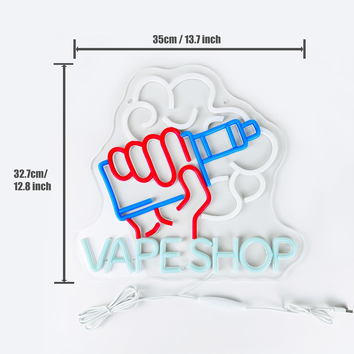 Vape Winkel Neon Borden Geleid - Vaping Store recensie en prijs